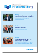 Das Cover der BeB Informationen 76