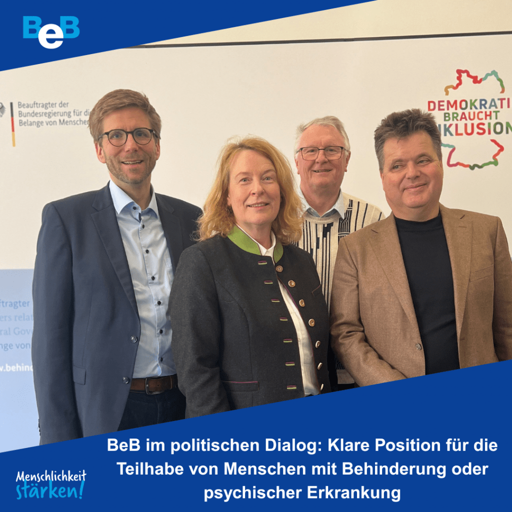 BeB im politischen Dialog