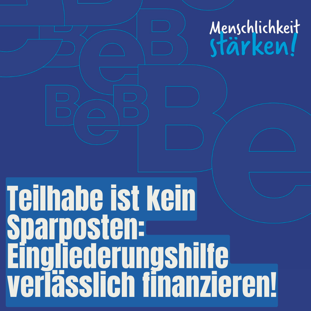 Illustration Teilhabe ist kein Sparposten.