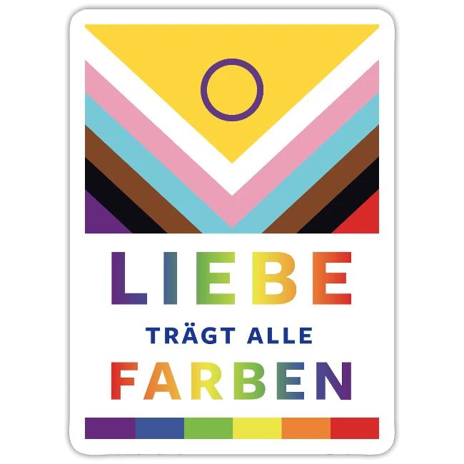 Illustration zur Kampagne #LiebeträgtalleFarben